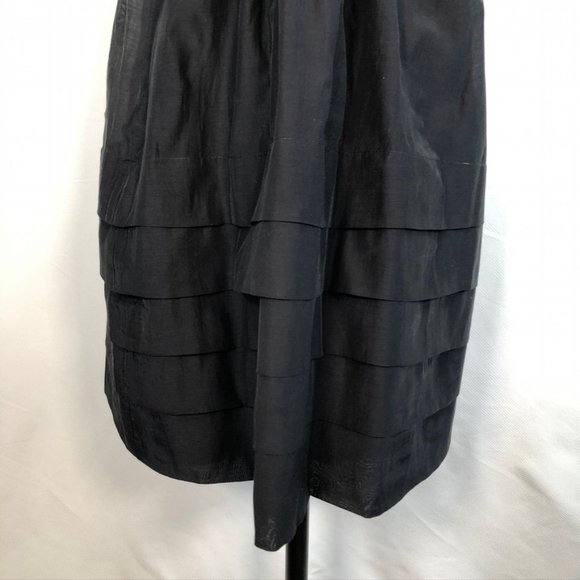 Theory Cotton Organza Convertible Strapless Dress - Picture 5 of 8